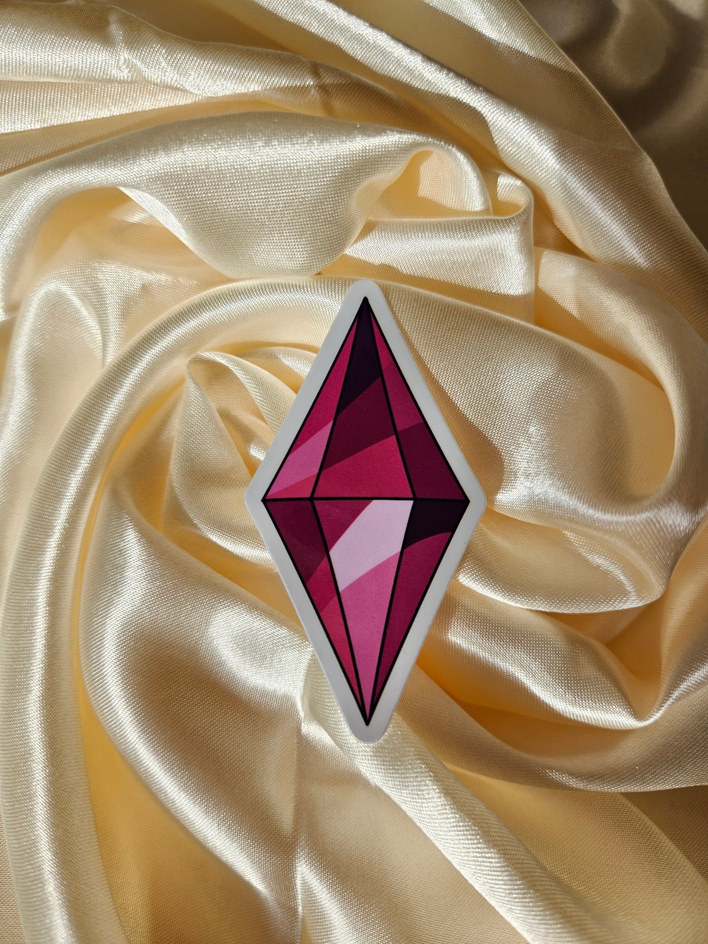 Pink Plumbob Vinyl Sticker