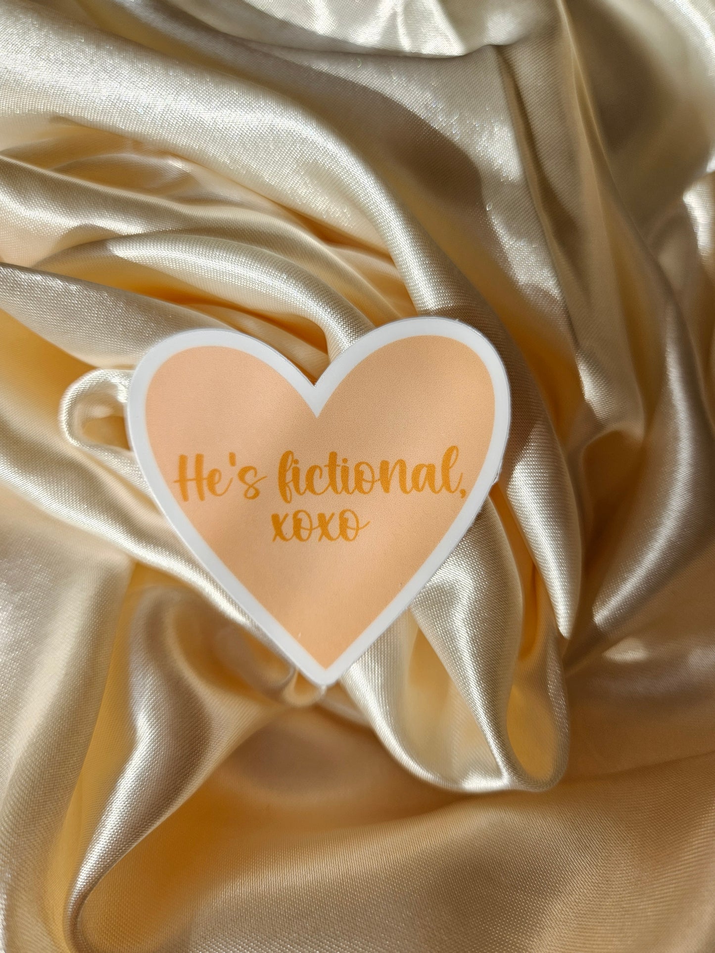 Hes Fictional, XOXO Sticker
