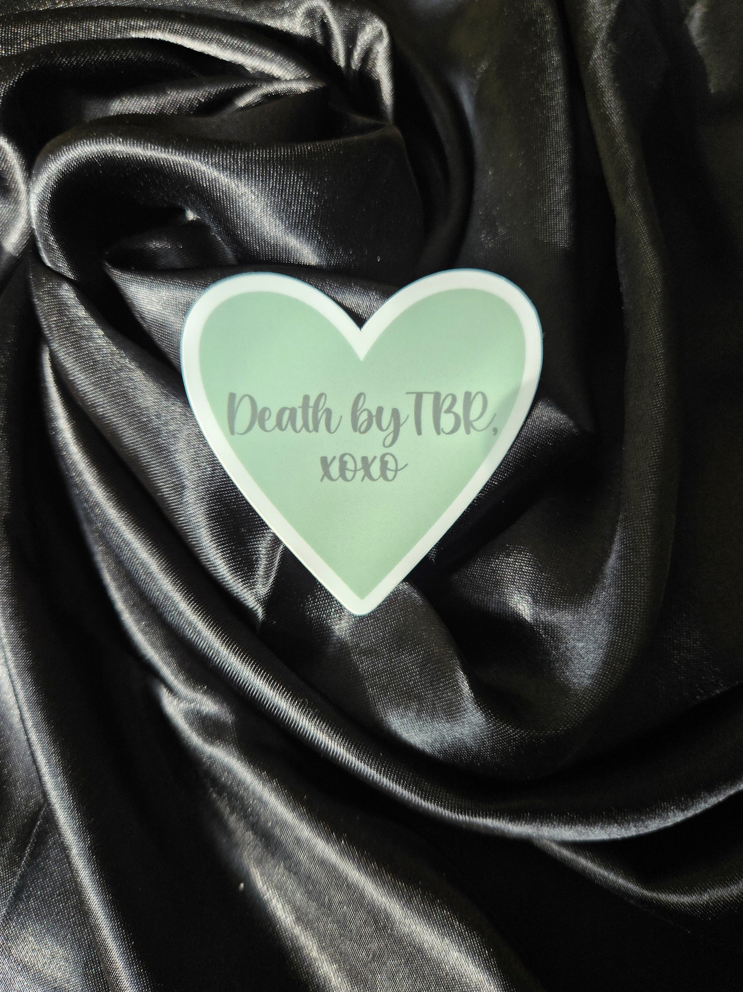 Death By TBR, XOXO Sticker