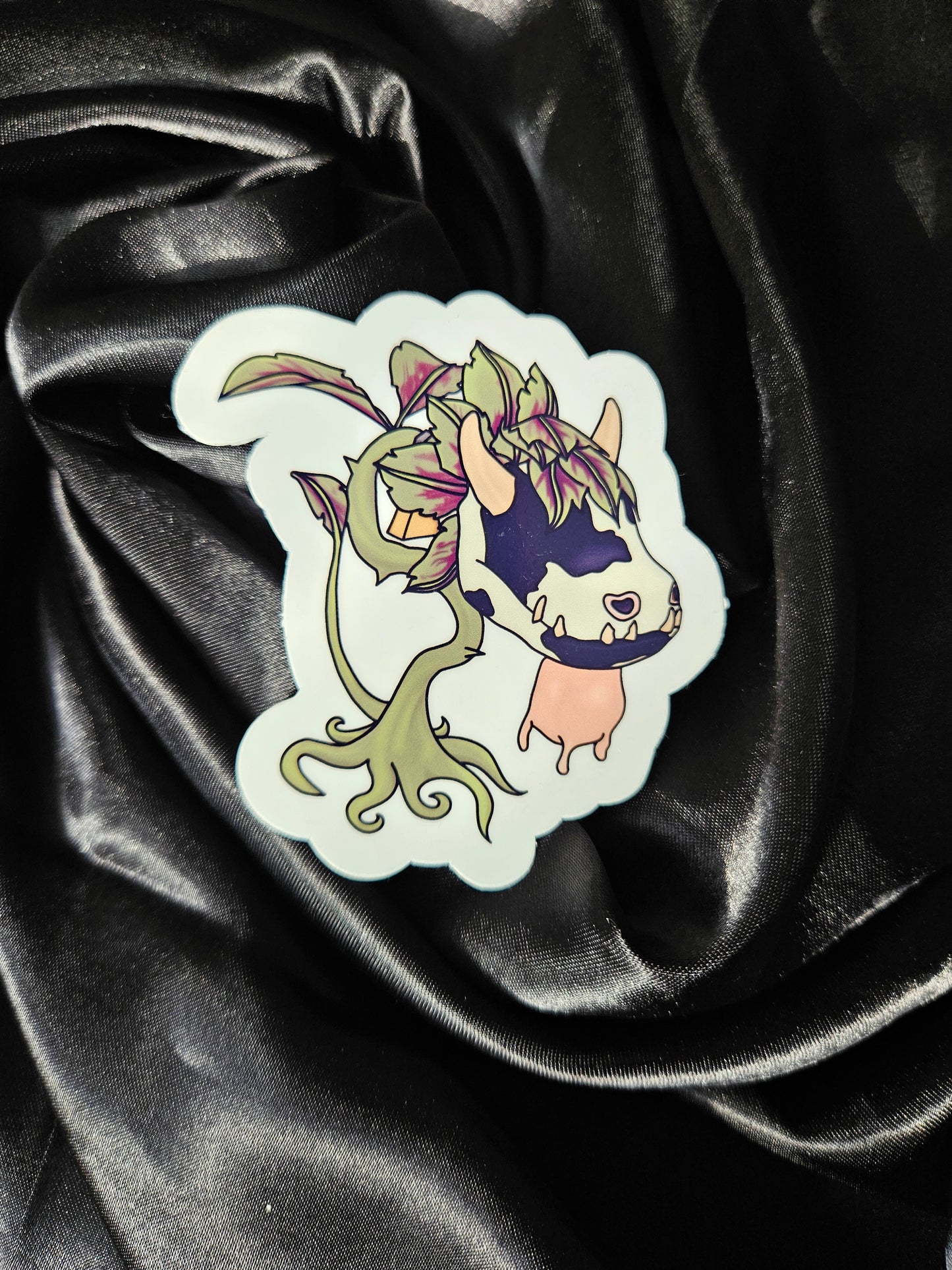Cowplant Vinyl Sticker