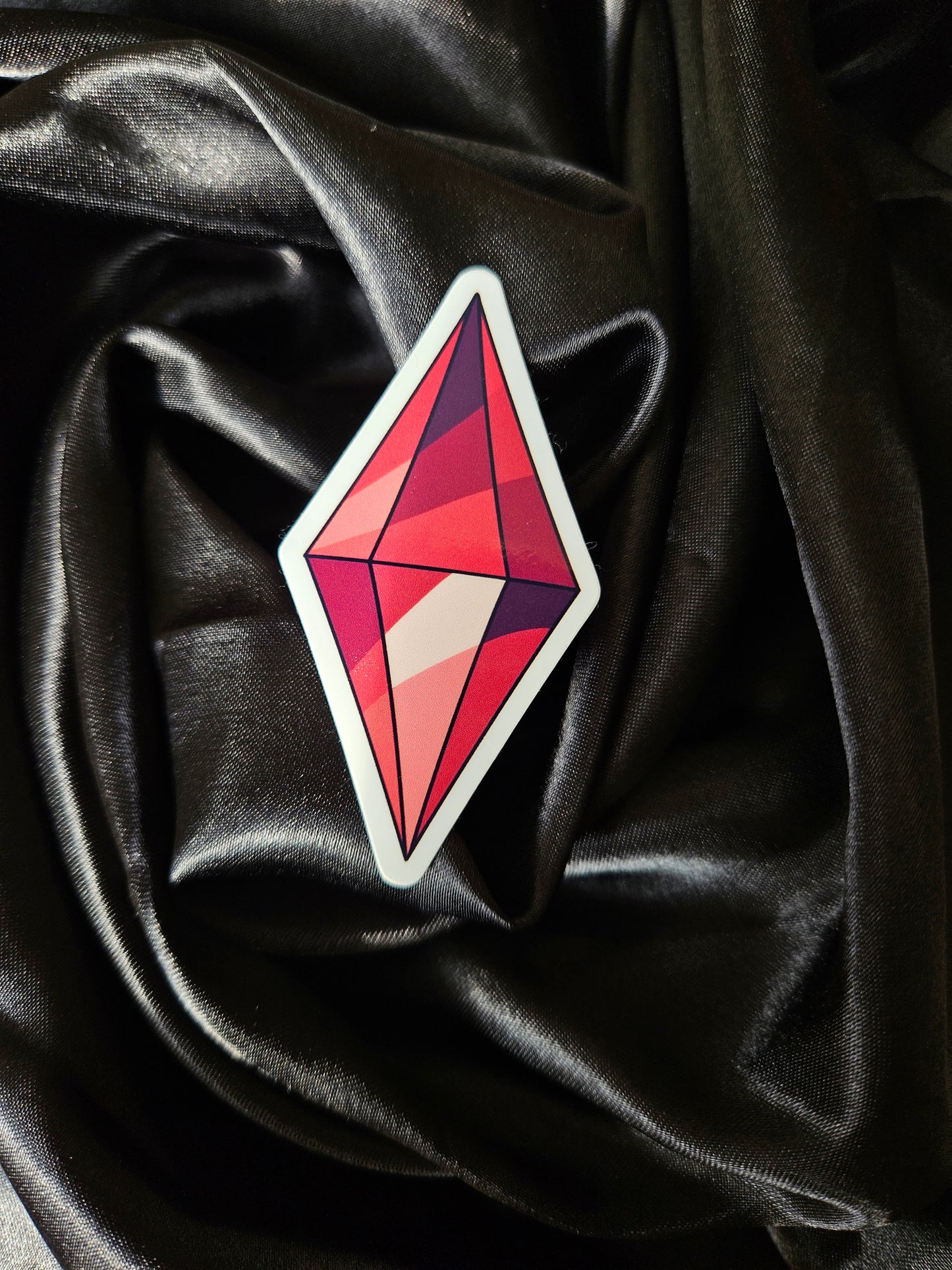 Red Plumbob Vinyl Sticker