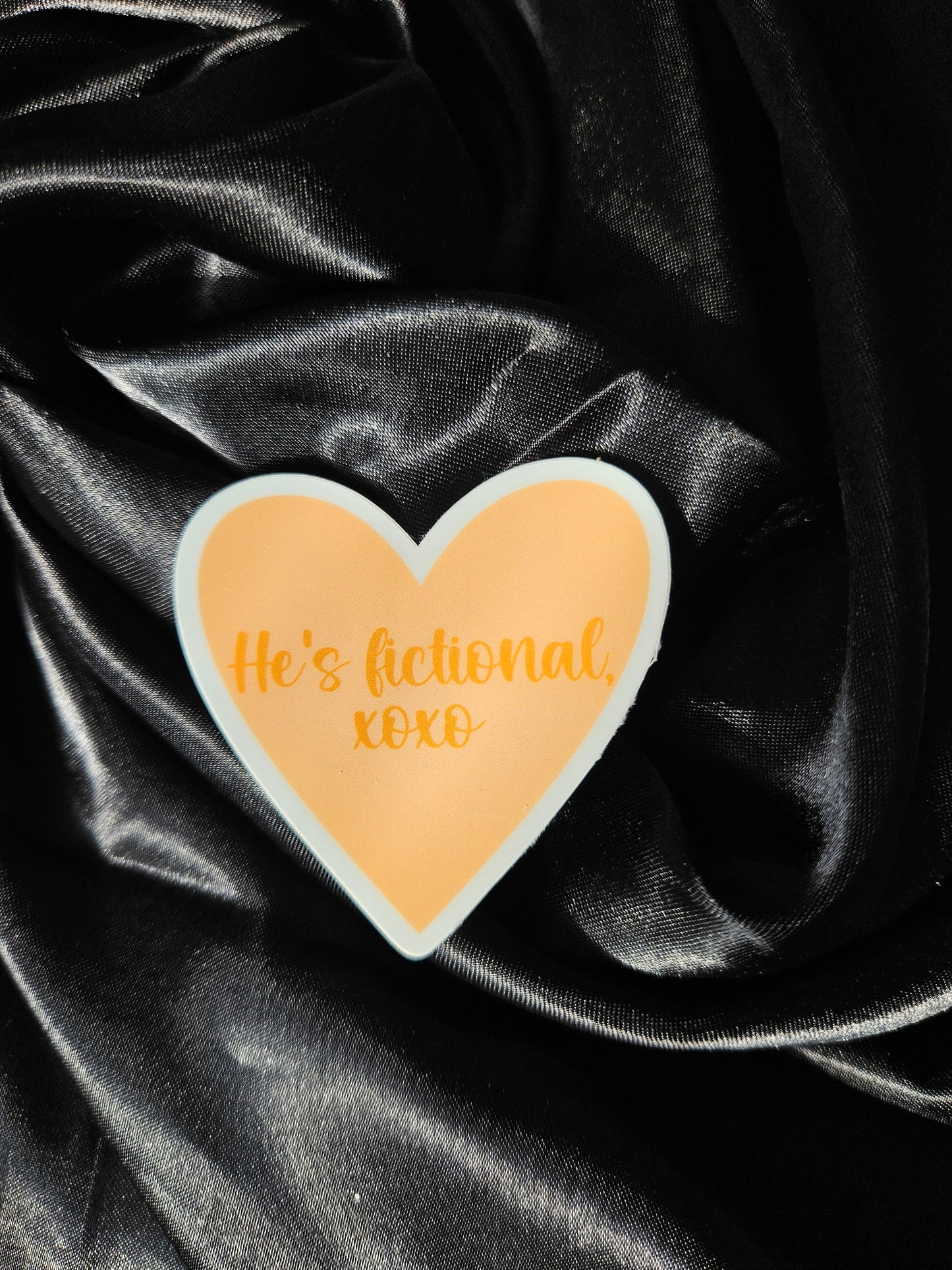 Hes Fictional, XOXO Sticker