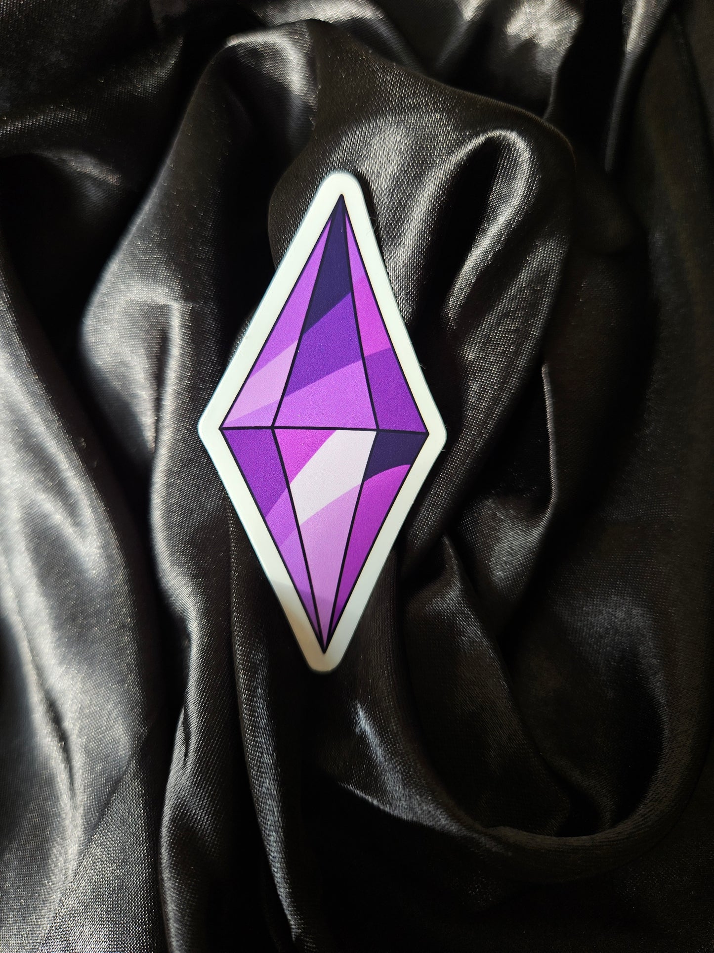 Purple Plumbob Vinyl Sticker