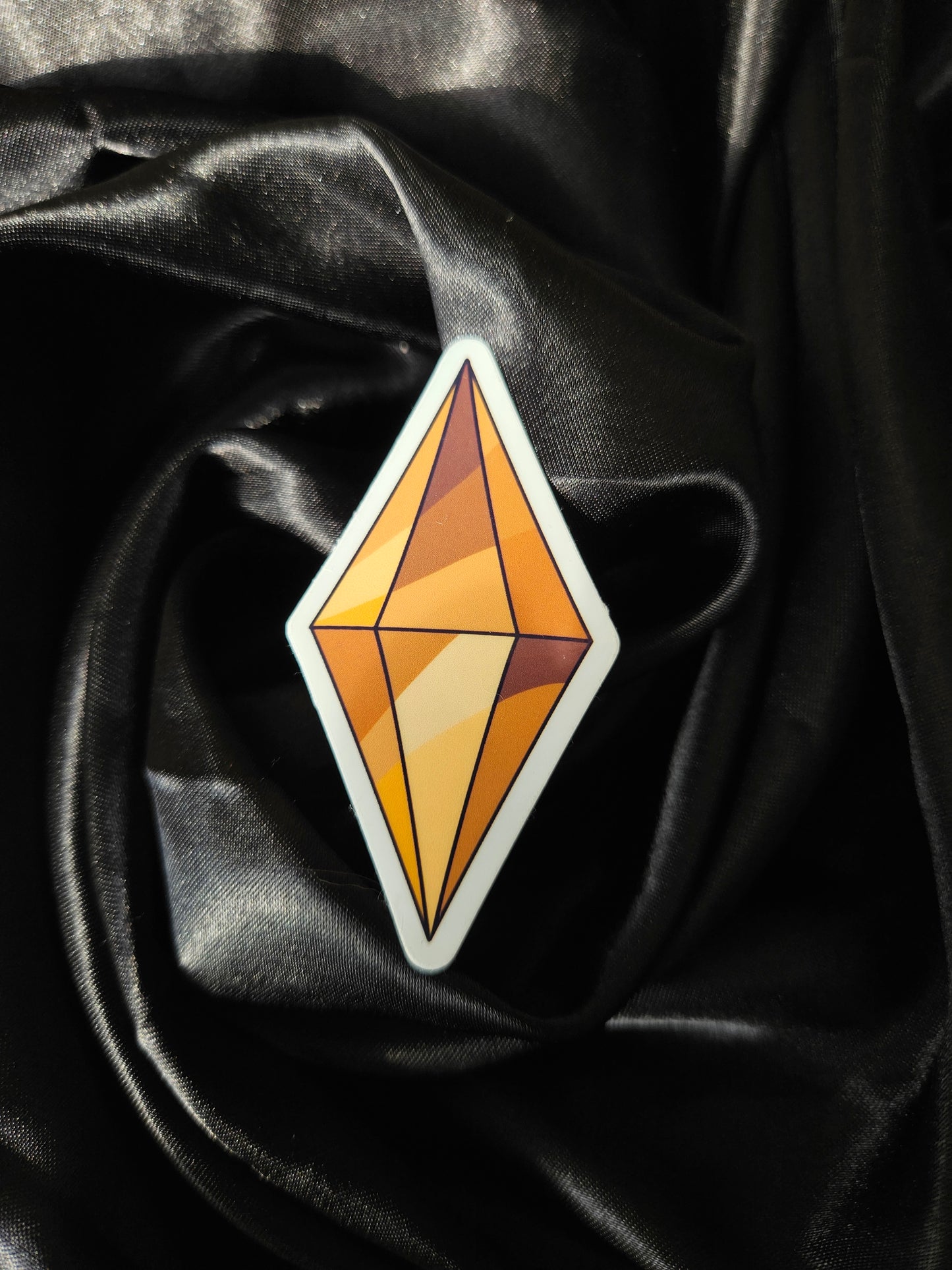 Yellow Plumbob Vinyl Sticker