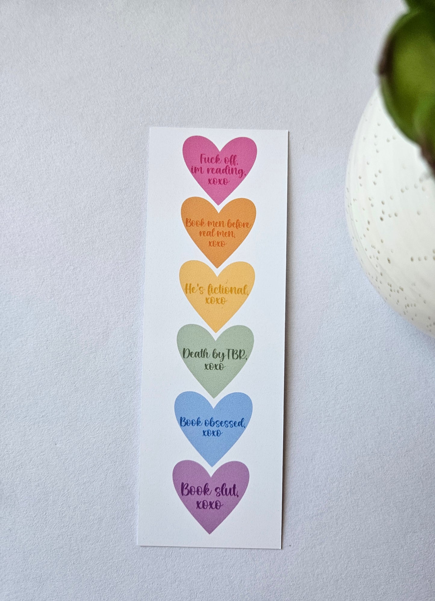 Xoxo Love Hearts Bookmark