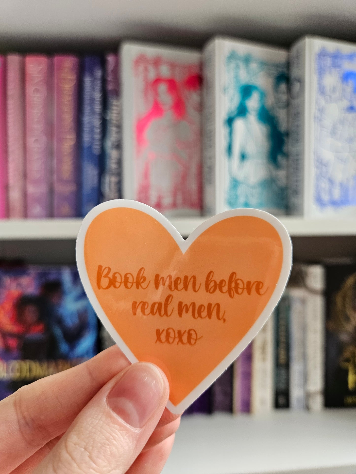 Book Men Before Real Men, XOXO sticker