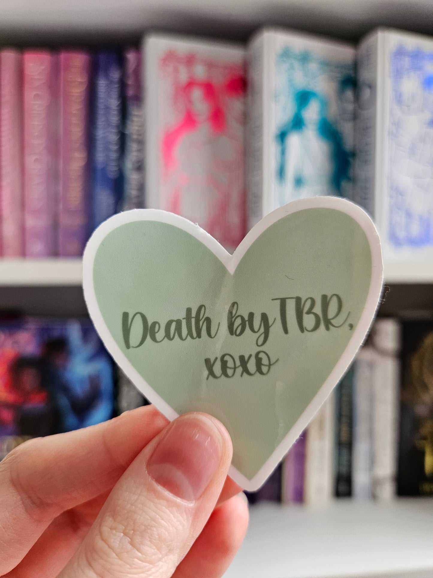 Death By TBR, XOXO Sticker