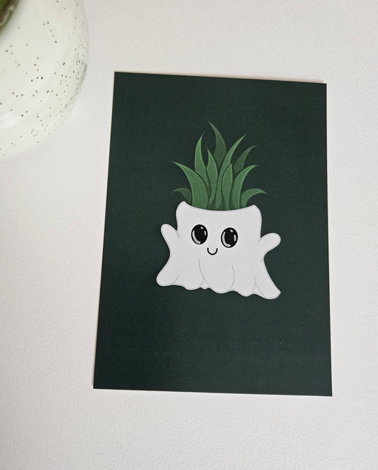 Ghost Plant Print