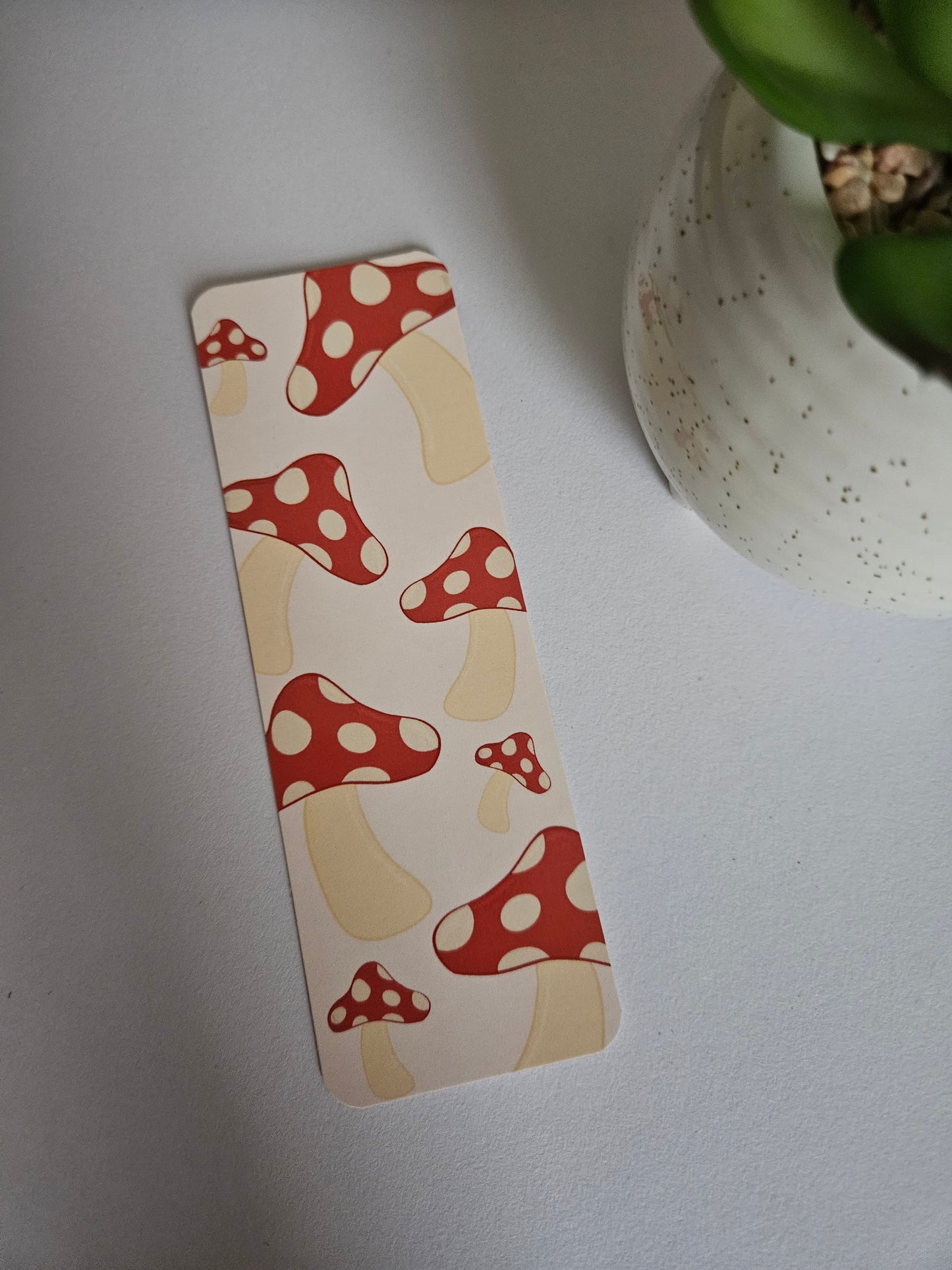 Mushroom Toadstool Bookmark