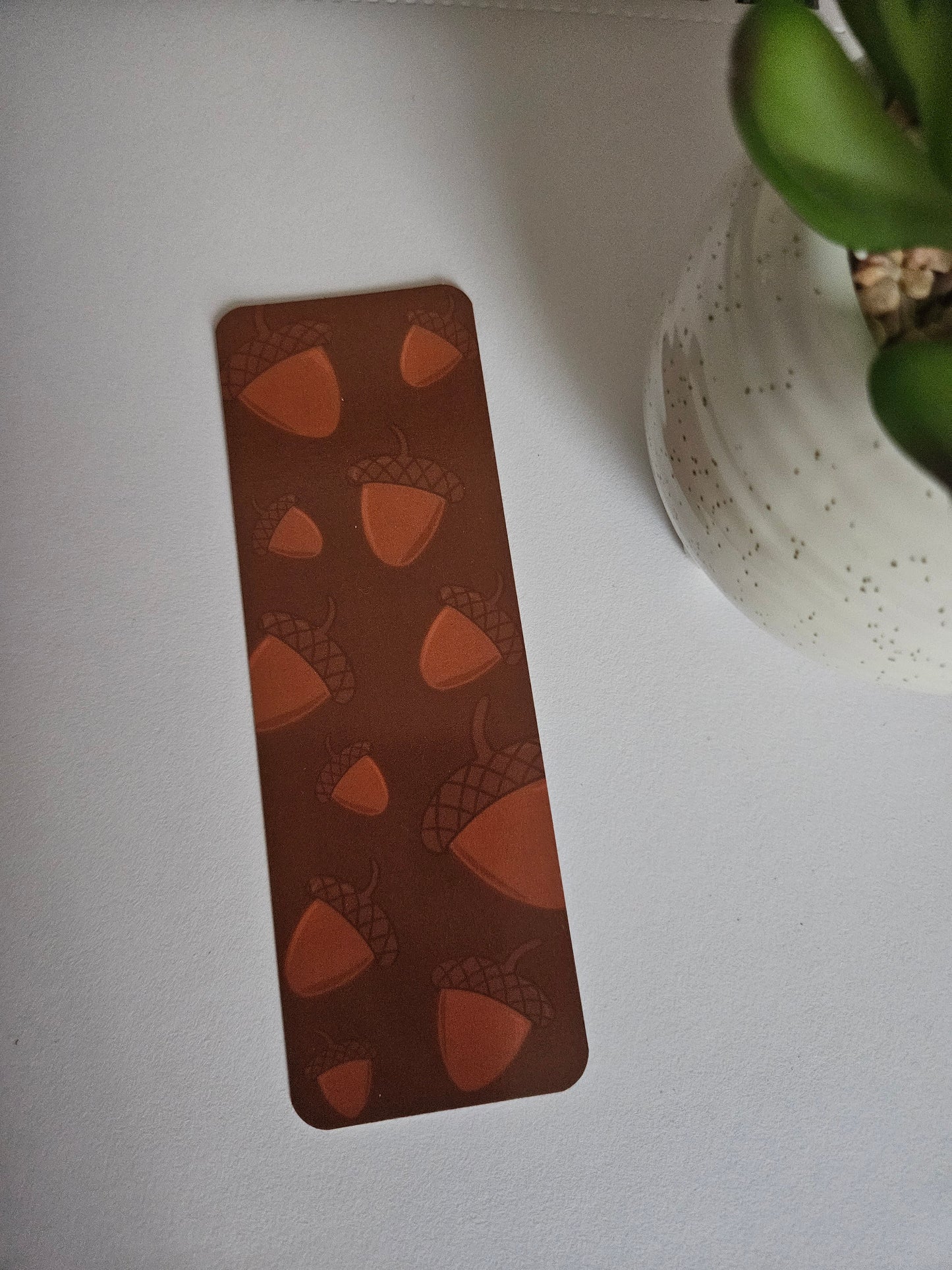 Autumn Acorn Bookmark