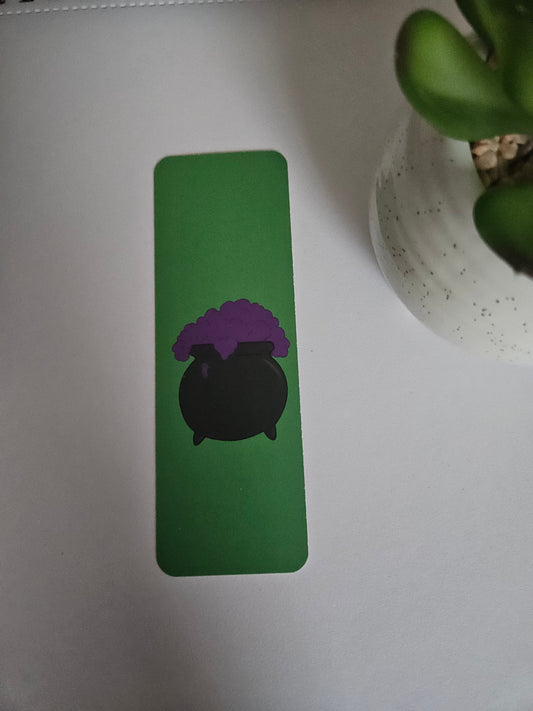 Spooky Cauldron Bookmark