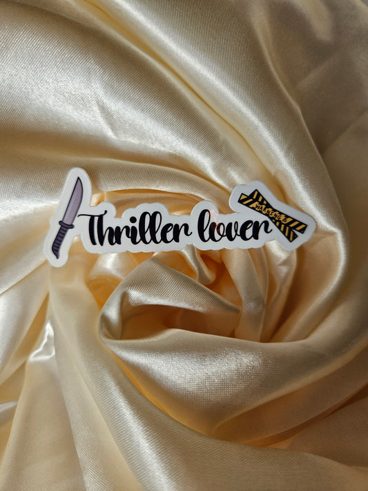 Thriller Lover Vinyl Sticker