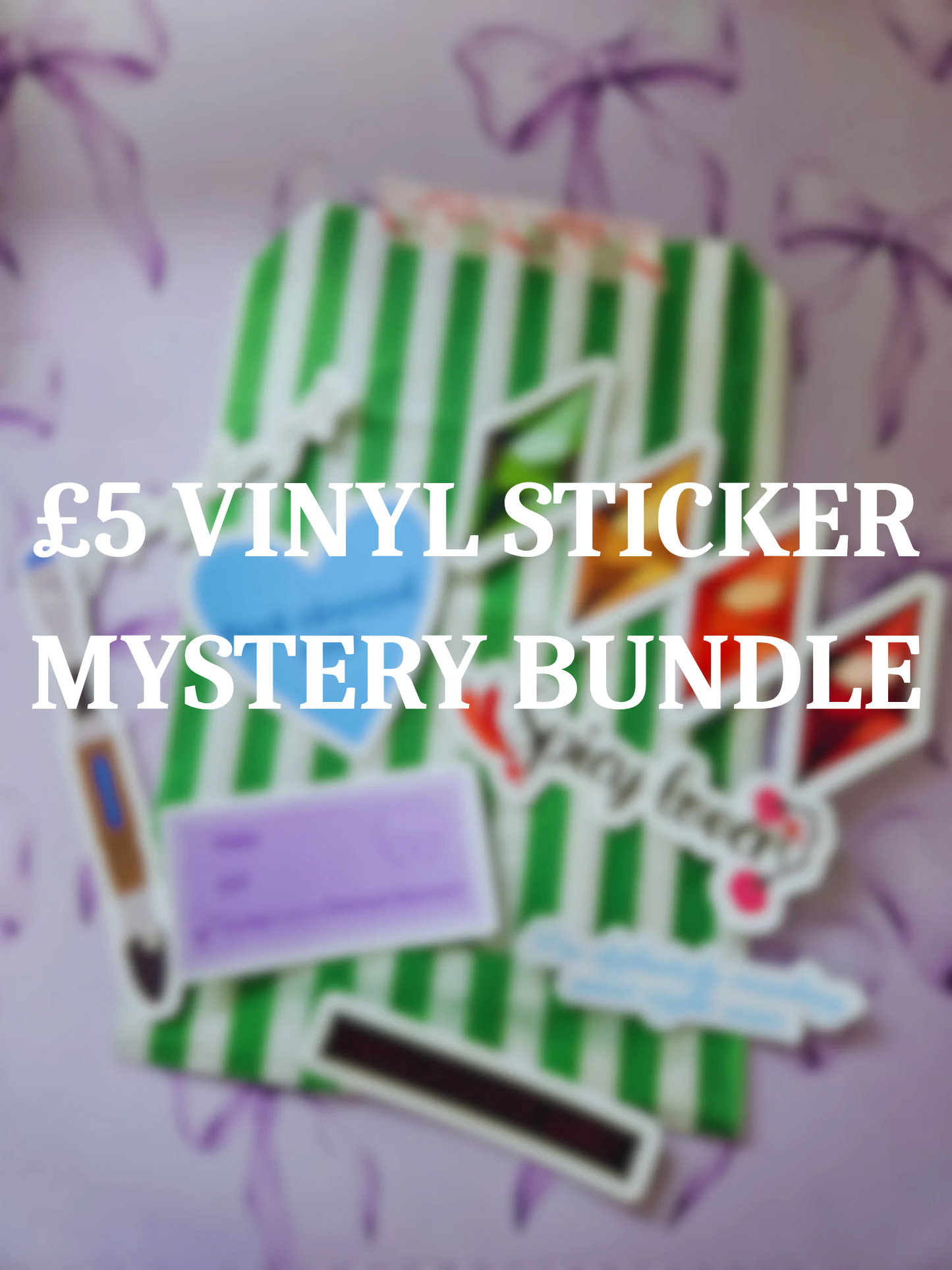 £5 vinyl sticker mystery bundle