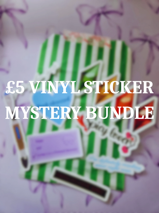 £5 vinyl sticker mystery bundle