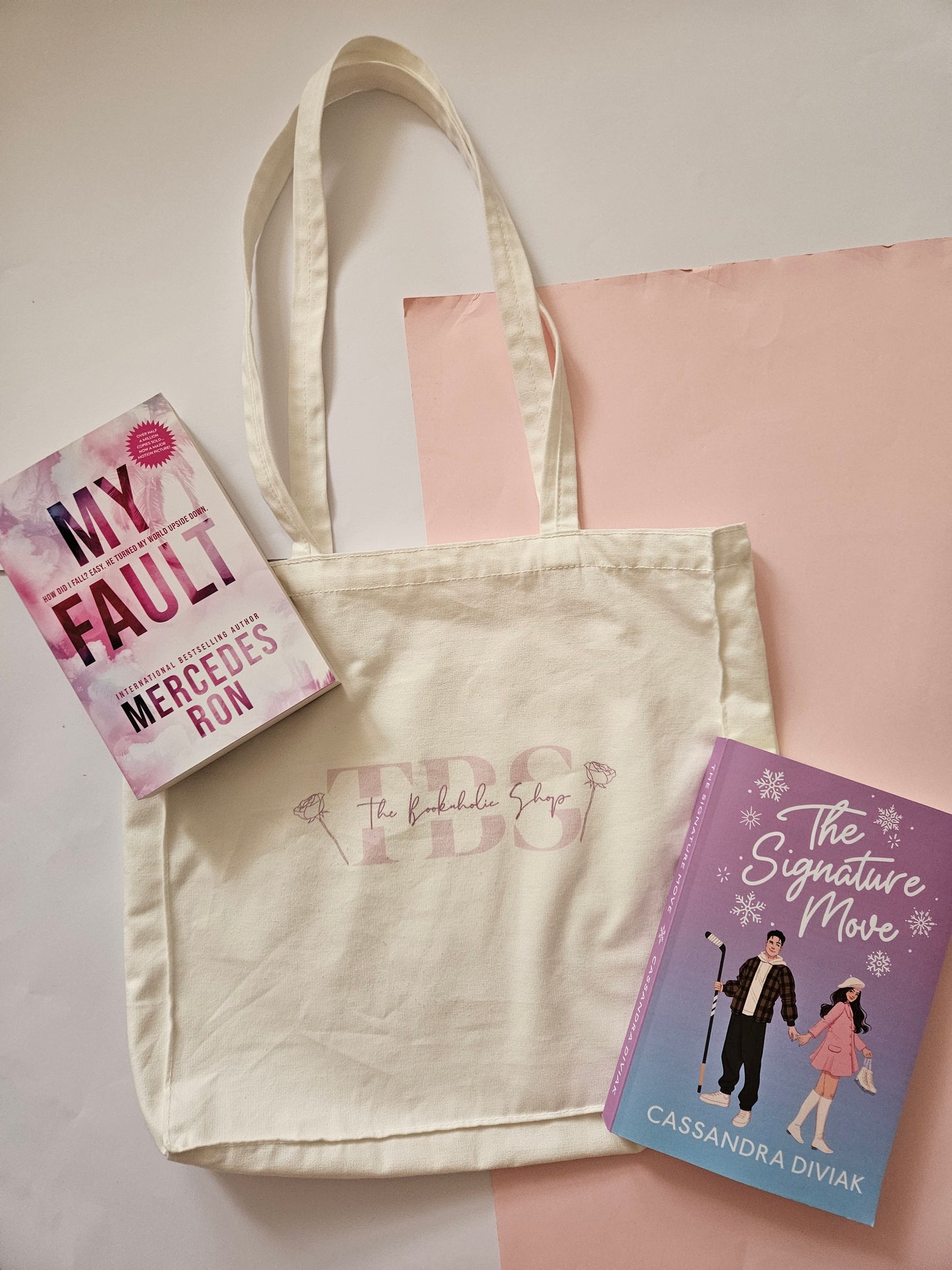 The Bookaholic Shop Tote Bag