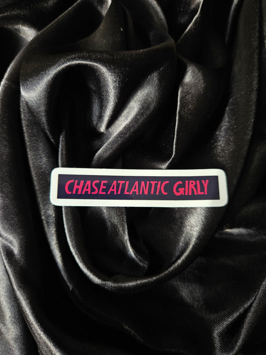 Chase Atlantic Girly Vinyl Sticker