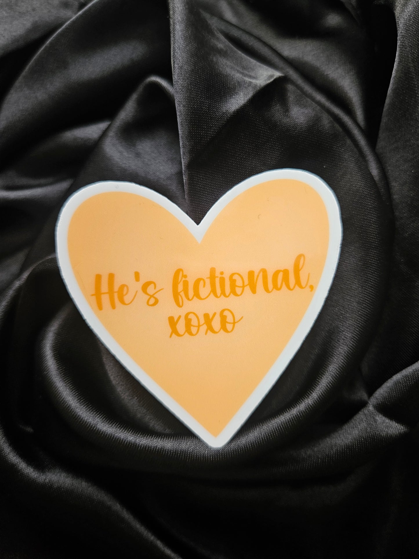 Hes Fictional, XOXO Sticker