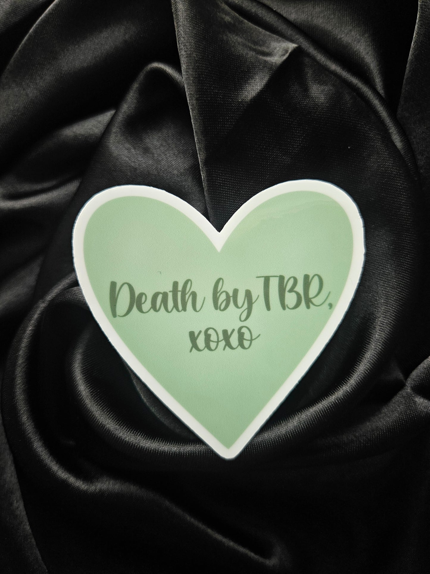 Death By TBR, XOXO Sticker