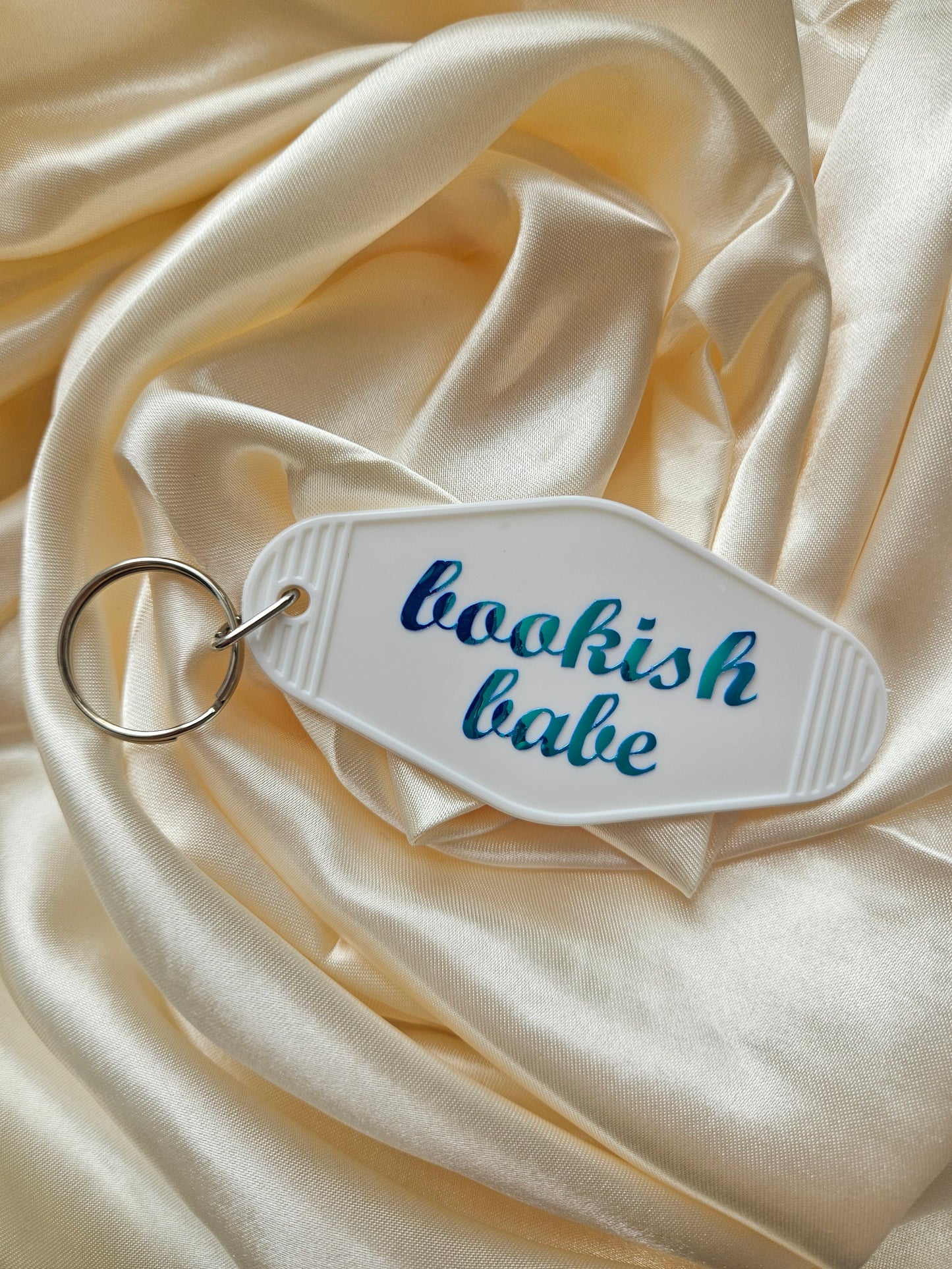 Bookish Babe Acrylic Keyring