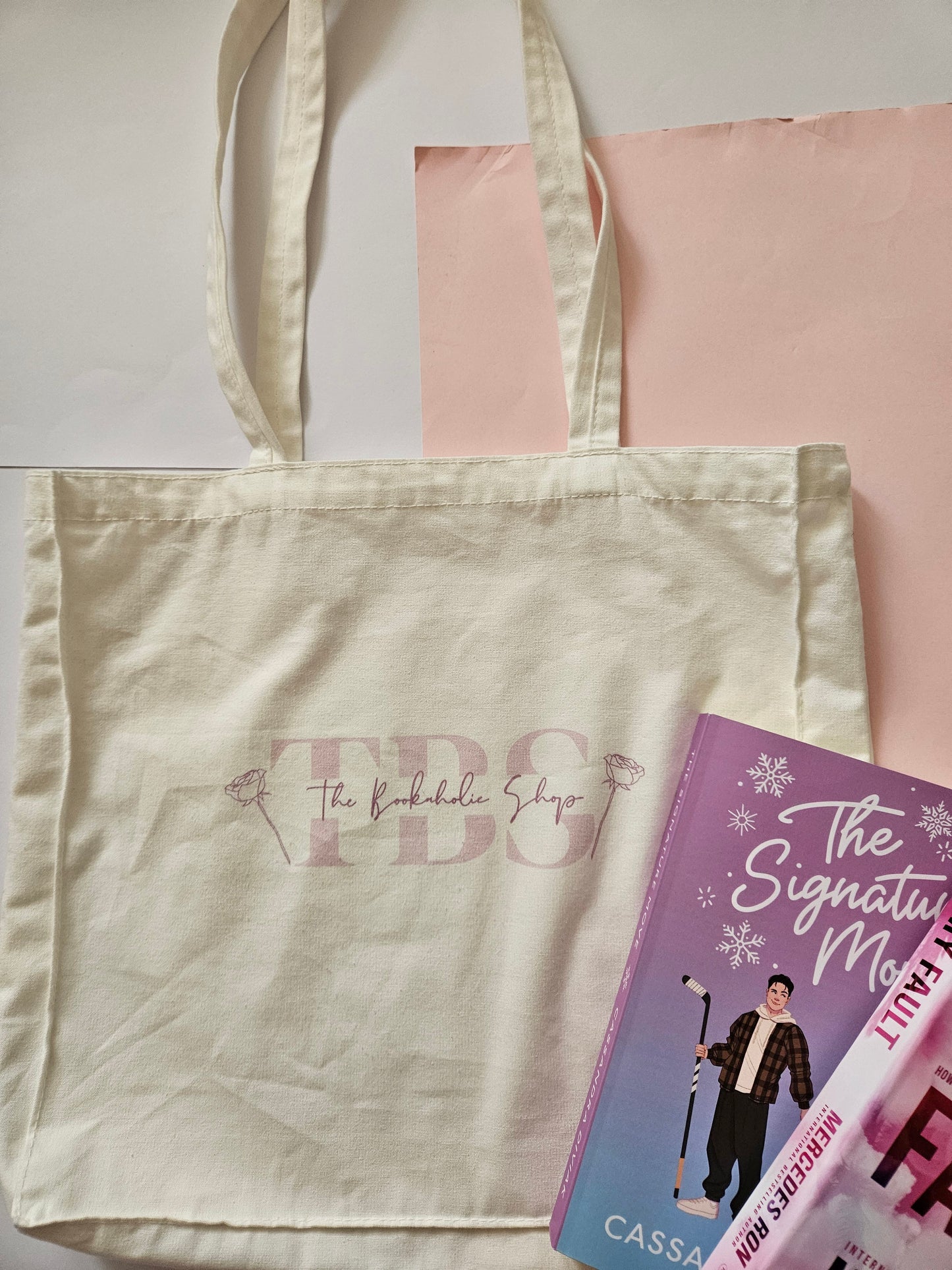 The Bookaholic Shop Tote Bag