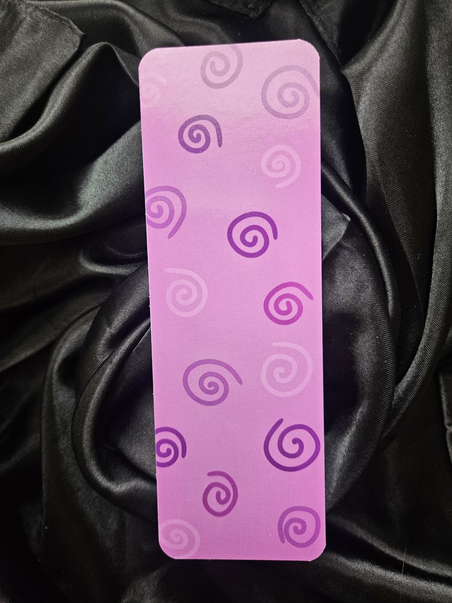 Purple Swirls Bookmark