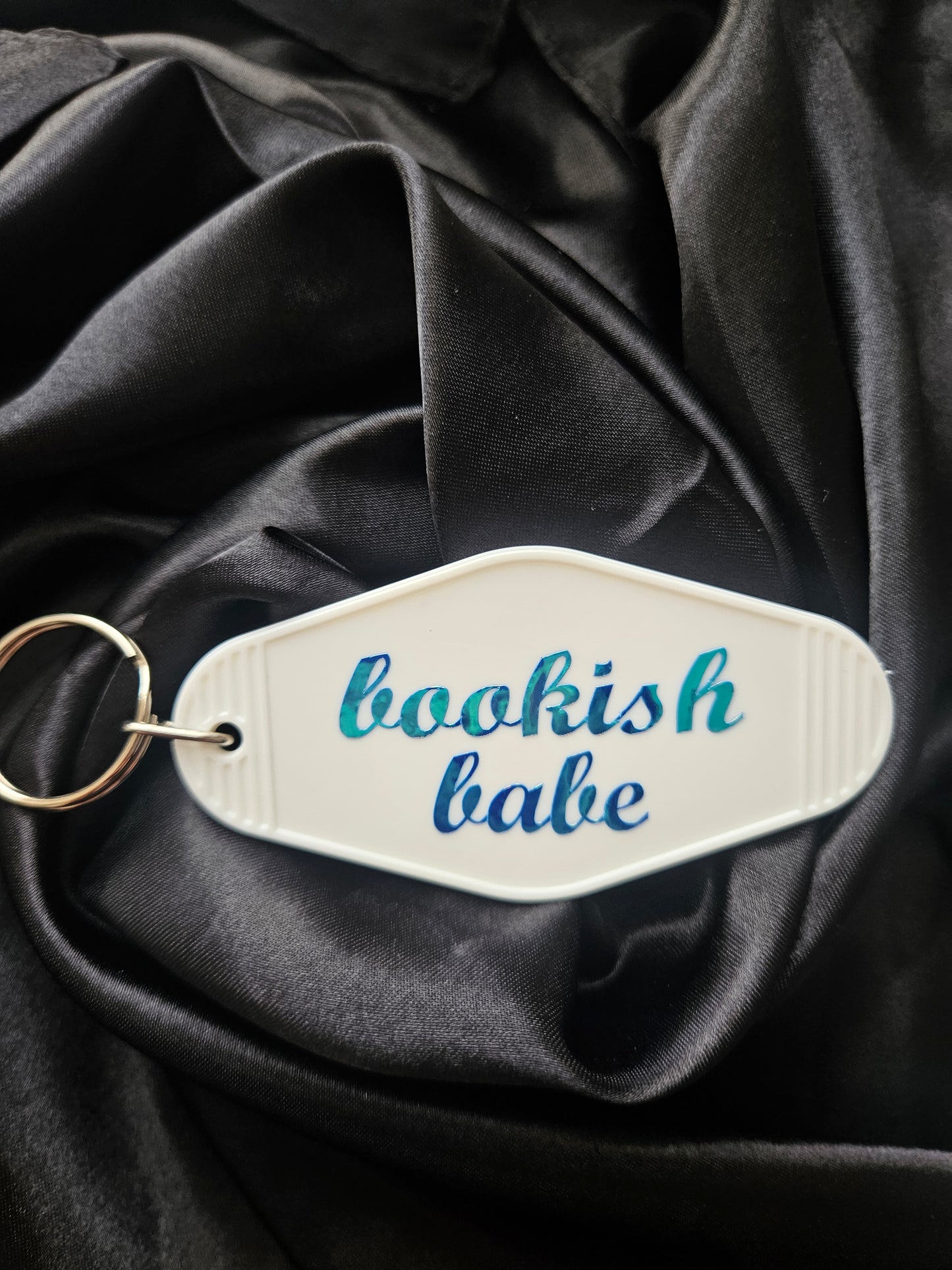 Bookish Babe Acrylic Keyring