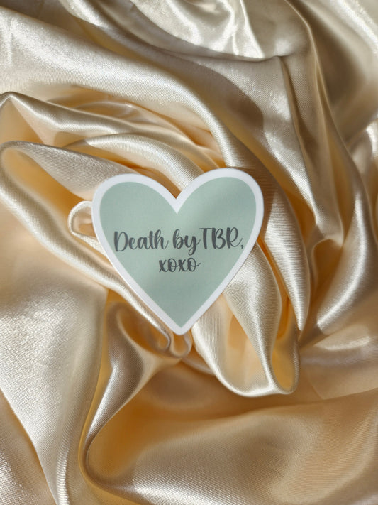 Death By TBR, XOXO Sticker